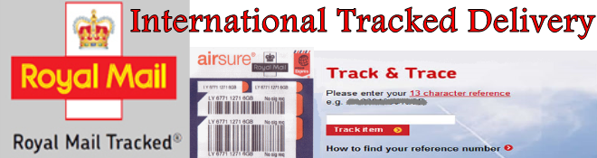 Royal Mail Worldwide Tracked and Signed Delivery Service
